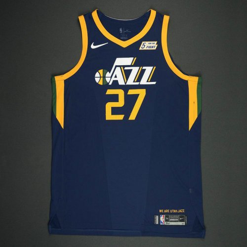 Utah Jazz Gobert 27 Icon Edition Jersey player version